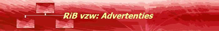 RiB vzw: Advertenties