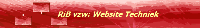 RiB vzw: Website Techniek